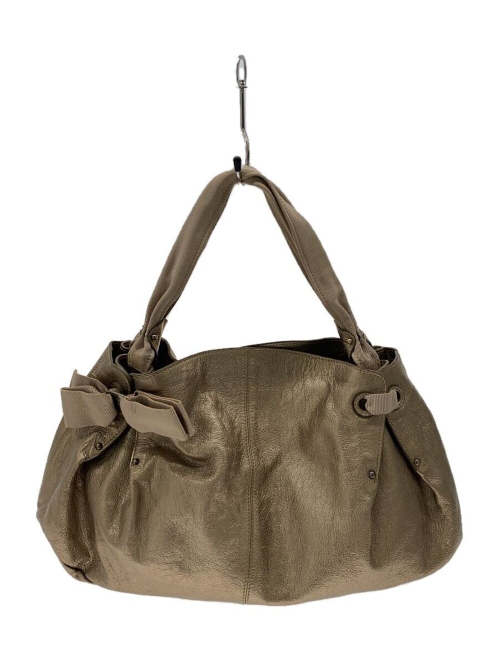Salvatore Ferragamo Vara Ribbon Handbag Leather